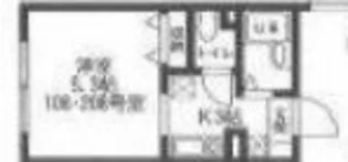 サントノレ明大前【2階】の間取り