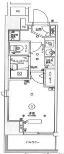 スカイコートパレス池袋【2階】の間取り