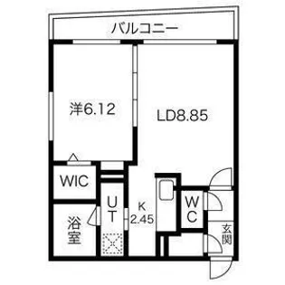 コローレ宮の沢【5階】の間取り