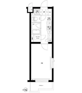 ルーブル新宿西落合八番館【4階】の間取り