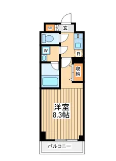 アイルグランデ川崎【7階】の間取り