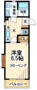 エクセルコート成城【1階】の間取り