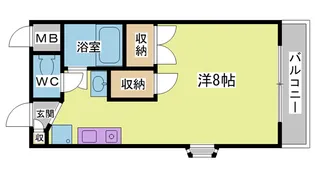プレアール西神戸【1階】の間取り