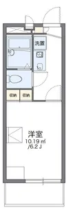 レオパレスリブ【1階】の間取り