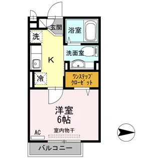 グランドゥール【2階】の間取り
