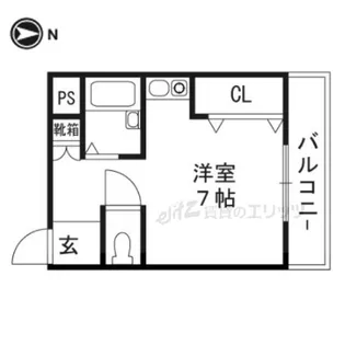 アンフィニィ・橋の内III【2階】の間取り
