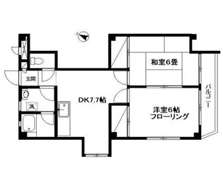 カーサグレイス【4階】の間取り