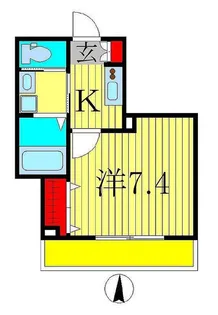 メゾン ド レーヴ【3階】の間取り