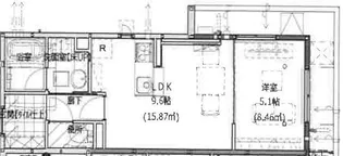 Serendipia・M(セレンディピア)【2階】の間取り