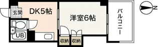 第6佐野ビル【4階】の間取り