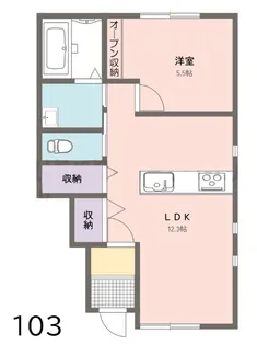 THE CORE【1階】の間取り