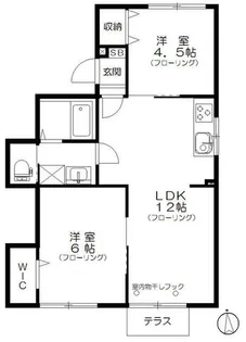 マイン阿佐ヶ谷【1階】の間取り