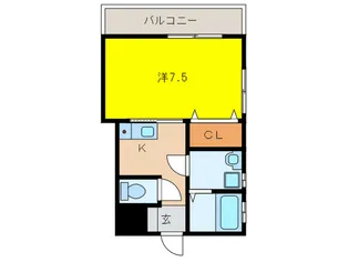 ハイツJ&G【3階】の間取り