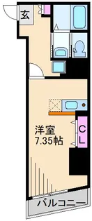 コートタワー新横浜【6階】の間取り