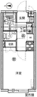 イクシオ保谷(イクシオホウヤ)【1階】の間取り