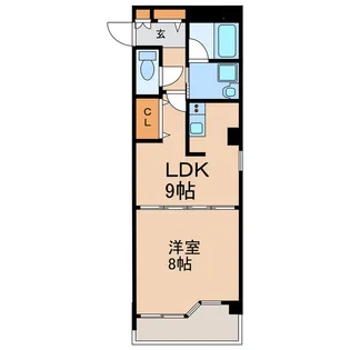 イルボッロ【3階】の間取り