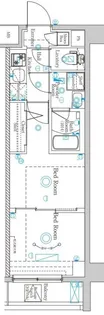 ラフィスタ蒲田南II【5階】の間取り