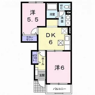 アルトピアーノA【1階】の間取り