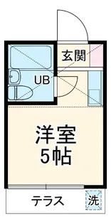 エクセルピア志津【1階】の間取り