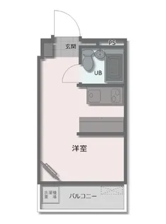 アーバンヴィレッジ日の出【3階】の間取り