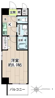 ますもとビル【4階】の間取り