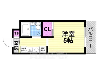 ターミナルプラザ【5階】の間取り