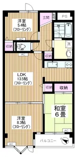 アーバンエリータス【3階】の間取り