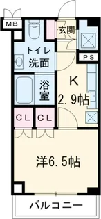 コンフォリア駒場【2階】の間取り