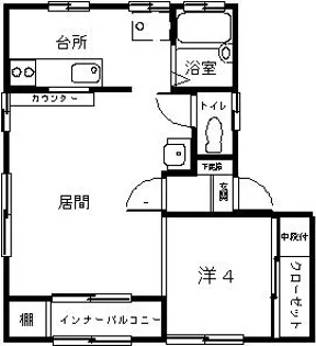 メロディーハウスIV【2階】の間取り