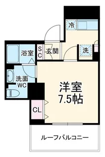 BPRレジデンス町田【9階】の間取り