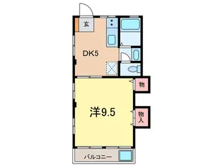 サニ-ヴィラ【3階】の間取り