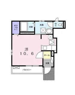 エトワール【1階】の間取り