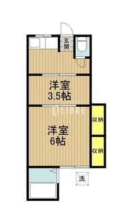 まるたけ荘【1階】の間取り