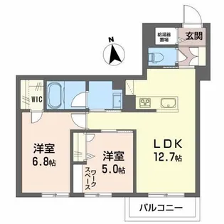レノ ルアナ【3階】の間取り