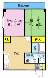 White Lilly Garden【3階】の間取り