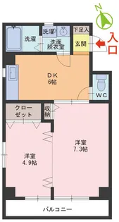 ディライト21【3階】の間取り