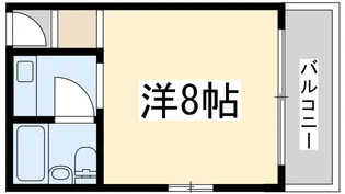 北野ルーエ【7階】の間取り
