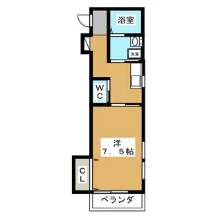 メゾンフラワー【2階】の間取り