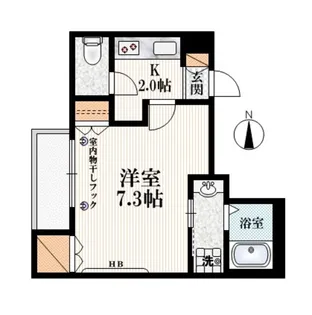 Camera Felice【3階】の間取り