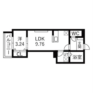 Well-being巽西【2階】の間取り