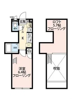 グランクオール千住大橋【3階】の間取り