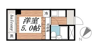 SIRIUS相之川【1階】の間取り