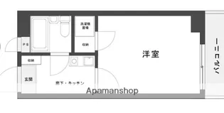 エタニティ川崎【4階】の間取り