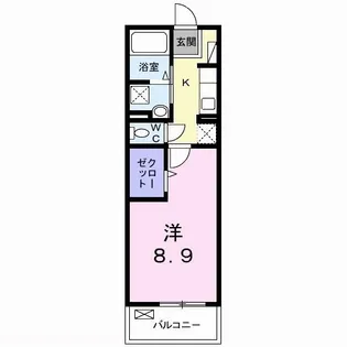 アルカンシエル【3階】の間取り
