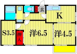 メゾン豊晃【1階】の間取り