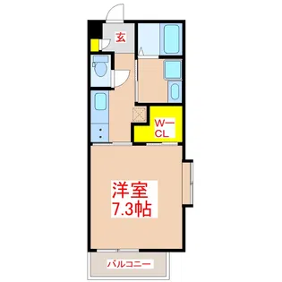 Sun Fit天保山【5階】の間取り
