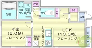 maison de 404【1階】の間取り