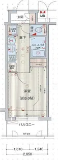プレサンス新栄リミックス【10階】の間取り