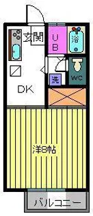 レジデンス石原B棟【2階】の間取り
