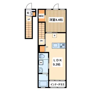 セラヴィ【2階】の間取り
